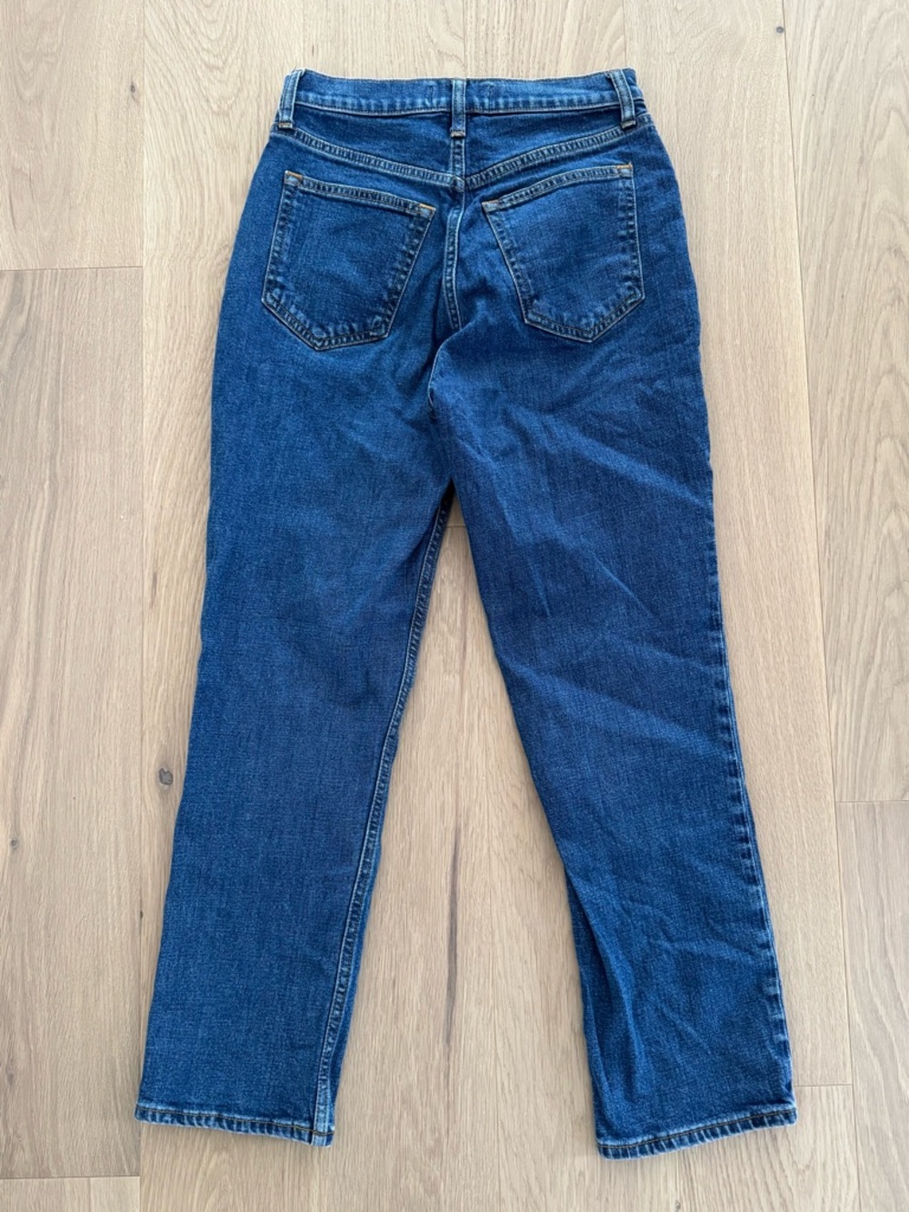 Abercrombie & Fitch Women’s The Ankle Straight Utra High Rise Jeans - Size 26/2 - Picture 3 of 4